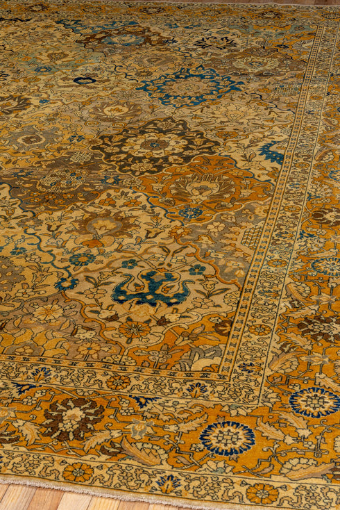 Antique Tabriz Area Rug (9' x 12')